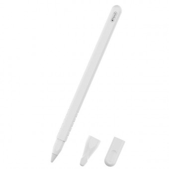 Apple pencil 2 szilikon tok, fehér
