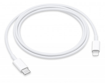 Apple lightning - usb-c kábel, gyári, ECO csomagolás nélküli 1M