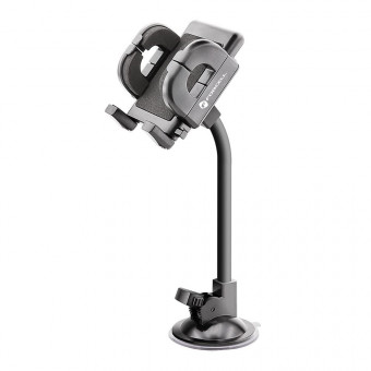 Forcell Autós tartó, rugalmas, 17cm, Új, szélvédőre vagy szellőző rácsra