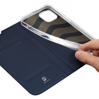Dux Ducis könyvtok, iphone 14 kék