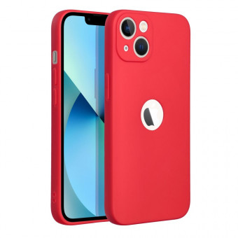 Szilikon tok Soft case, iPhone 14 piros