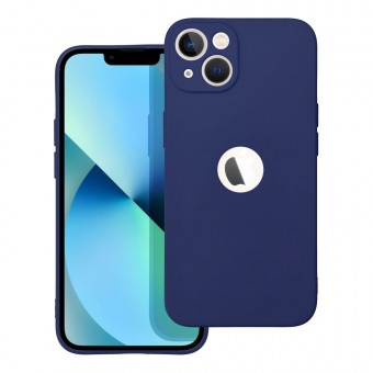 Szilikon tok Soft case, iPhone 14 Pro sötétkék