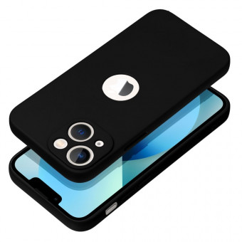 Szilikon tok Soft case, iPhone 14 Pro fekete