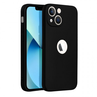 Szilikon tok Soft case, iPhone 14 Pro fekete