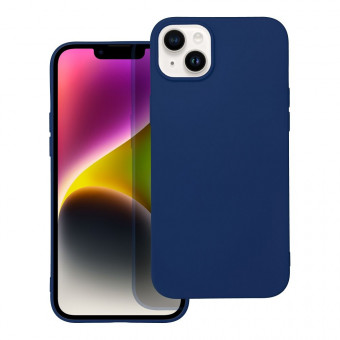 Szilikon tok Soft case, iPhone 14 Pro Max sötétkék
