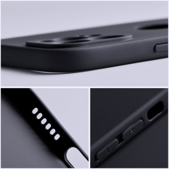 Szilikon tok Soft case, iPhone 14 Pro Max fekete