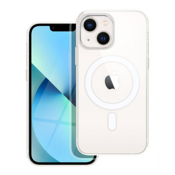 iphone 14 Pro Max Magsafes szilikon tok, kamera védővel, átlátszó,  prémium Dobozos
