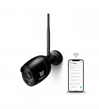 Tesla TSL-CAM-3Q Smart Camera Outdoor 2K fekete