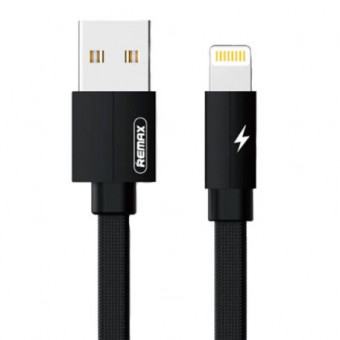 Remax Kerolla adatkábel, USB- Type C, 2,4 A, 2m, fekete RC-094a