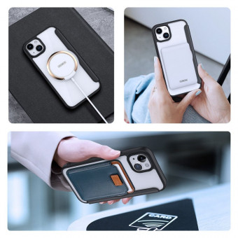 DUX DUCIS Skin X Pro - MagSafe tok iPhone 15 fekete