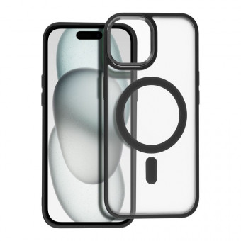 Matt Magsafe tok iPhone 15 Plus fekete