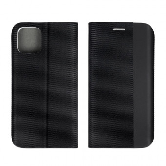 SENSITIVE könyvtok iPhone 15 Pro fekete