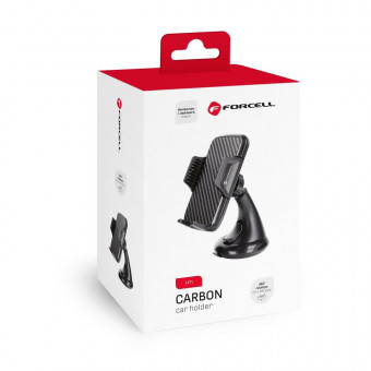 FORCELL CARBON HT1 autós tartó fekete