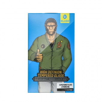 Blueo Mr. Monkey Glass 5D iPhone 15 (Strong HD)