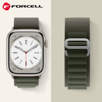 Apple watch szíj, 38/40/41mm, Forcell F-Design FA-13, zöld