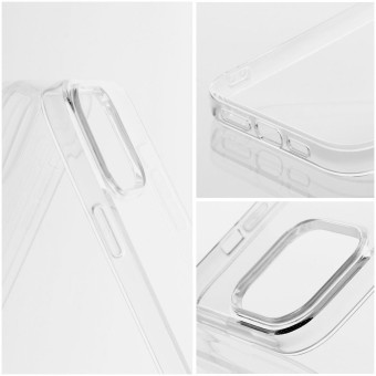 CLEAR tok 2mm  iPhone 15, kamera védős, átlátszó