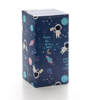 Asztronauta a holdon asztali lámpa / párásító