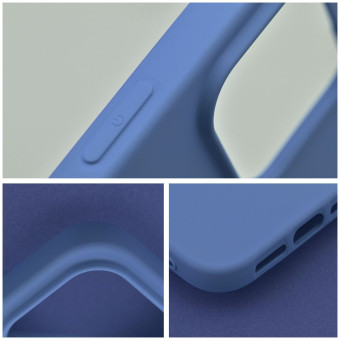 Szilikon tok 2mm iPhone 16 kék