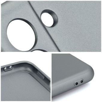 METALLIC tok iPhone 13 ezüst szürke