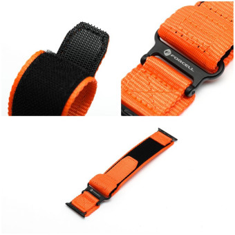 Apple watch szíj, 42/44/45/49mm, Forcell F-Design FA05 narancssárga