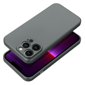 METALLIC tok iPhone 17 ezüst szürke