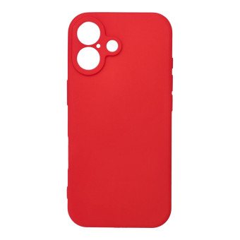 Szilikon tok iPhone 17 piros