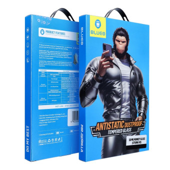 Blueo Mr. Monkey Glass 5D iPhone 17 (Strong HD)