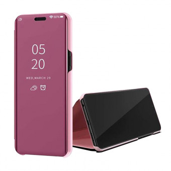 Clear view tok Xiaomi Note 8 Pro pink