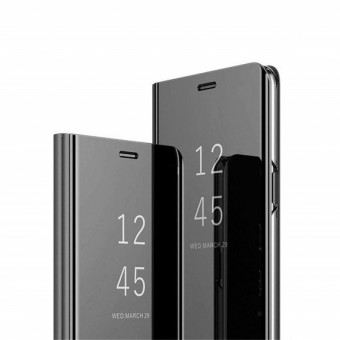 Clear view tok Samsung A51 fekete