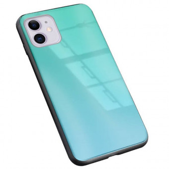 iphone 12 / 12pro tok, Aurora üveg, neo mint