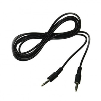 Hoco Aux kábel, 3.5 jack - 3.5 jack, piros-fekete, 1M ECO