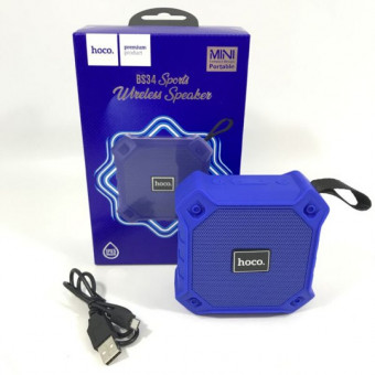 Hoco Bluetooth hangszóró, kék, BS34